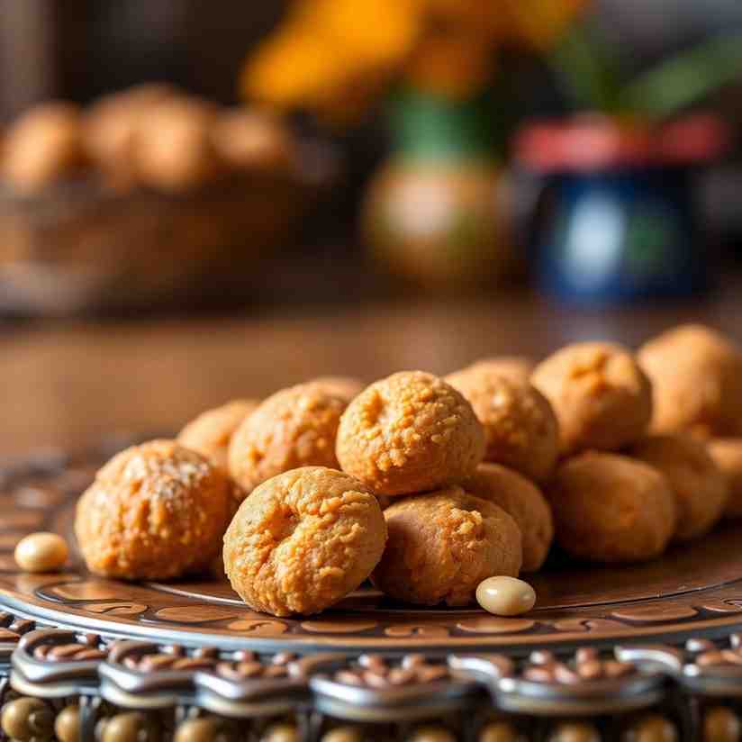 Burkina Faso Koudoukou Recipe - Sweet Peanut Bites